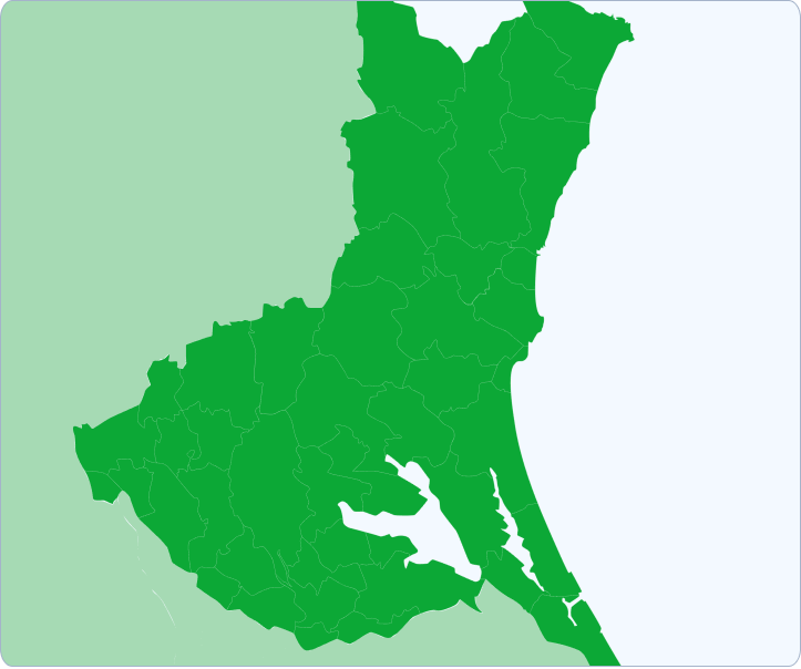 茨城県マップ